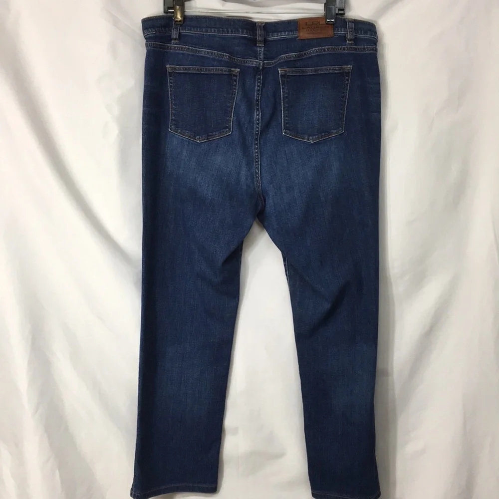 Ralph Lauren Women’s Classic Straight Leg Jeans Size 14W Like-NEW_6